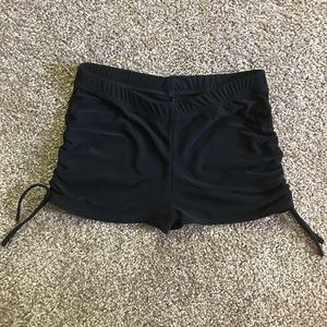 Stretchy Black Dance Shorts